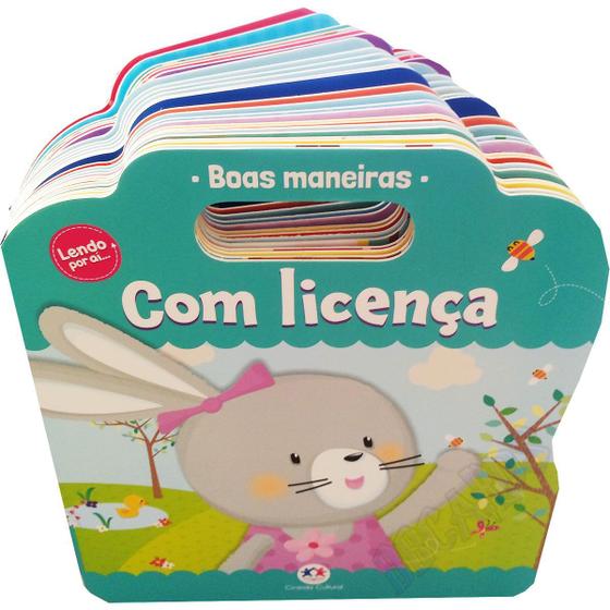 Imagem de Livro Infantil Cartonado Com Alça Coleção Boas Maneiras