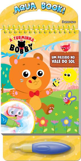 Imagem de Livro infantil colorir aquabook turminha do bobby - VALE DAS LETRAS