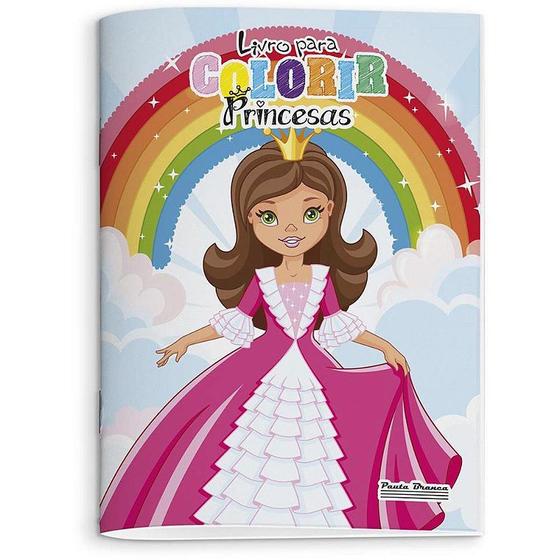 Imagem de Livro Infantil Colorir Princesas 8PGS PCT com 10