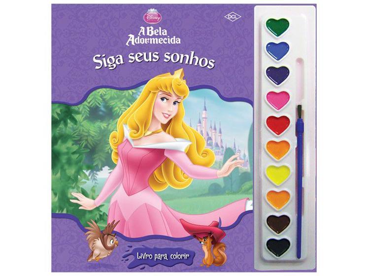 Imagem de Livro Infantil Disney Aquarela