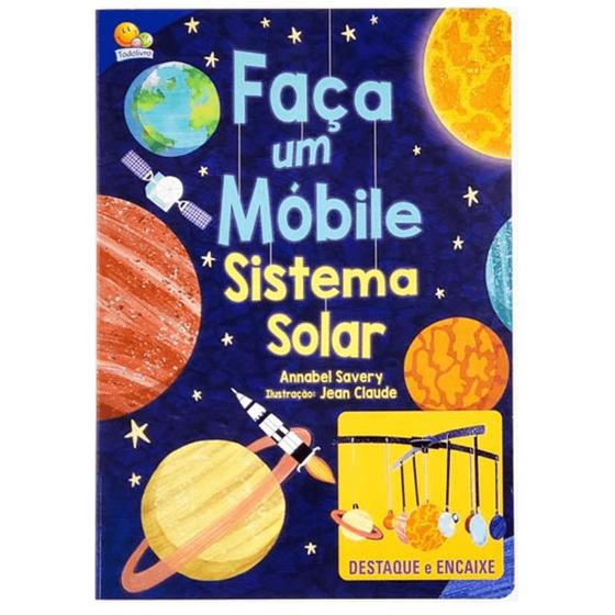 Imagem de Livro Infantil Faça Um Móbile Sistema Solar Todo Livro