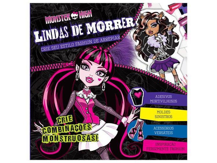 Imagem de Livro Infantil Monster High Lindas de Morrer