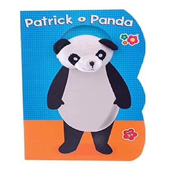 Imagem de Livro Infantil Patrick o Panda com Rosto de Pelúcia 3804