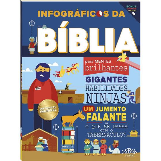 Imagem de Livro - Infográficos da Bíblia