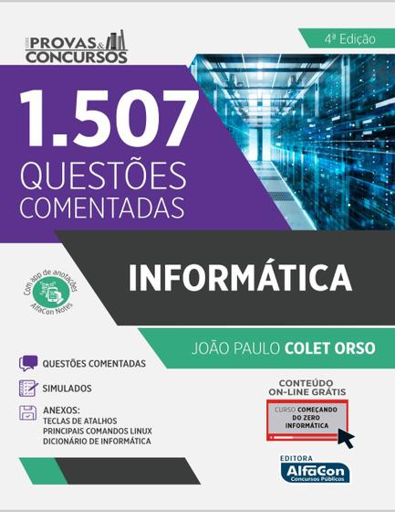 Imagem de Livro - informática - Série Provas e Concursos