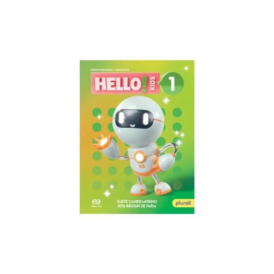 Imagem de Livro inglês Hello Ática 1º ano ed.Atica plurall.