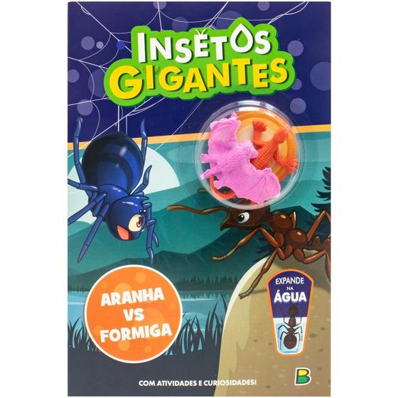 Imagem de Livro - Insetos Gigantes - Livro de Atividades: Aranha VS Formiga