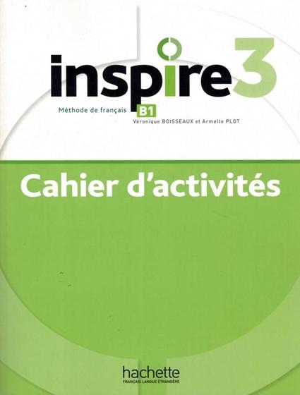 Imagem de Livro - Inspire 3 - Cahier DActivites + Audio Mp3