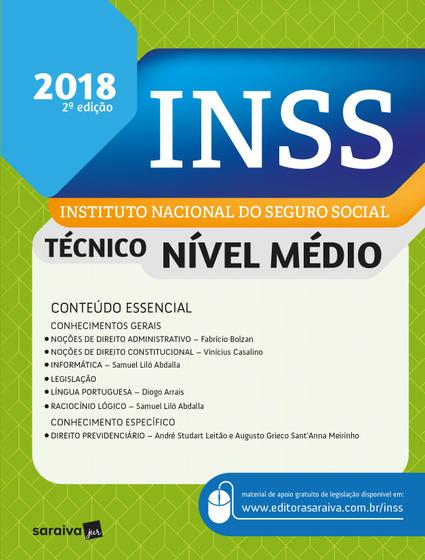Imagem de Livro - INSS : Instituto Nacional do Seguro Social - 2ª edição de 2018