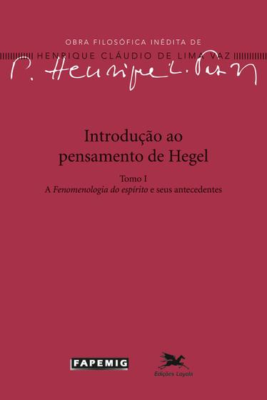 Imagem de Livro - Introdução ao pensamento de Hegel