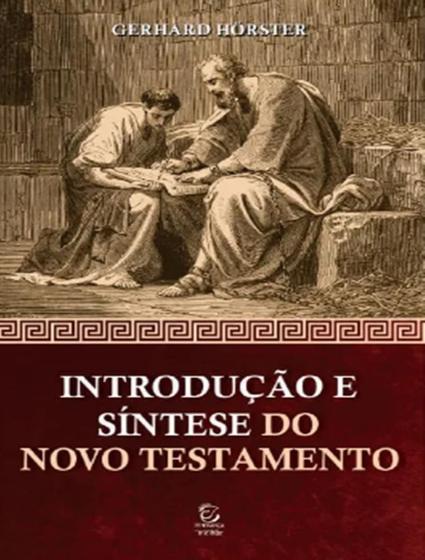 Imagem de Livro - Introducao E Sintese Do Novo Testamento