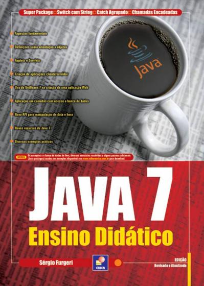 Imagem de Livro - Java 7 - Ensino didático