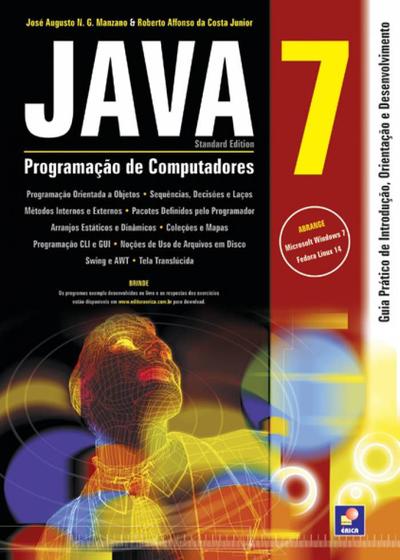 Imagem de Livro - Java 7 - Programação de computadores