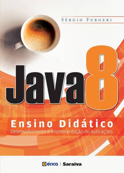 Imagem de Livro - Java 8 - Ensino didático