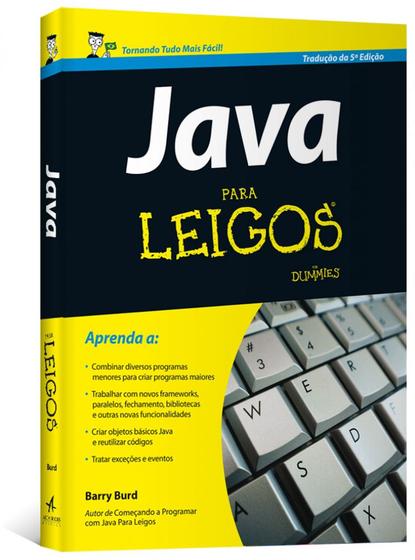Imagem de Livro - Java Para Leigos