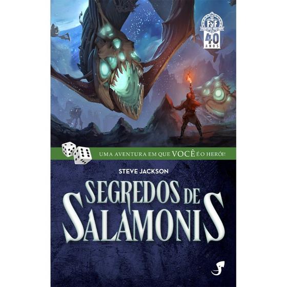 Imagem de Livro Jogo RPG: Segredos de Salamonis Fighting fantasy 29