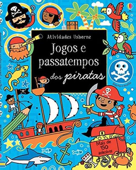 Imagem de Livro - Jogos e passatempos dos piratas