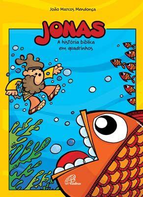 Imagem de Livro - Jonas - A história bíblica em quadrinhos