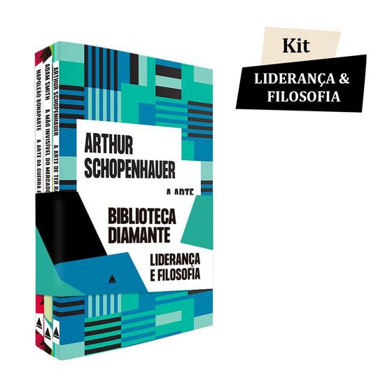 Imagem de Livro - Kit Biblioteca Diamante - Liderança e filosofia