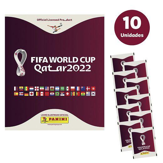 Livro - Kit C/ 1 Álbum Brochura + 10 Envelopes de Figurinhas da Copa Do Mundo Qatar 2022 é boa?