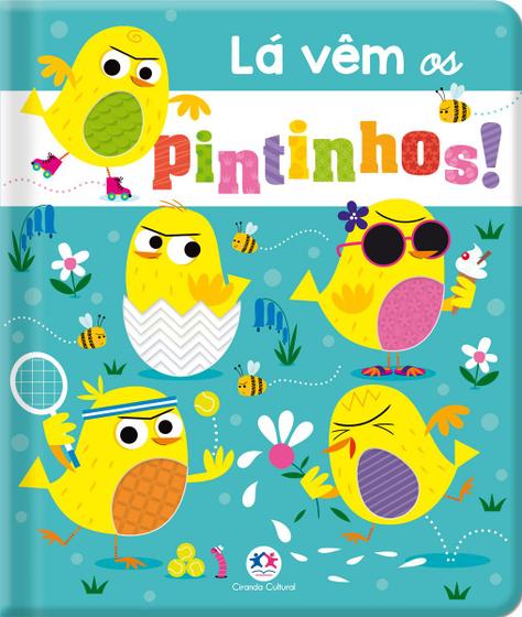 Imagem de Livro - Lá vêm os pintinhos!