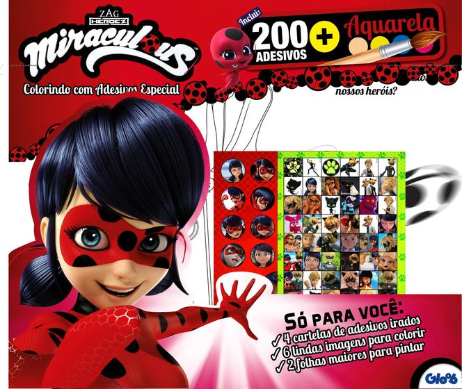 Imagem de Livro - Ladybug - Colorindo com Adesivos Especial 02
