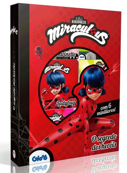 Livro - Ladybug - O segredos dos heróis Menor preço em Livro - Ladybug - O segredos dos heróis