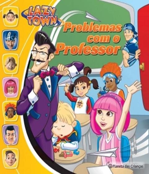 Imagem de Livro - Lazytown - problemas com o professor
