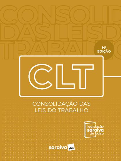 Imagem de Livro - Legislação Saraiva de Bolso - CLT - Consolidação das Leis de Trabalho