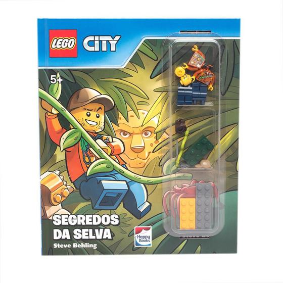 Livro - Lego City: Segredos da Selva Menor preço em Livro - Lego City: Segredos da Selva