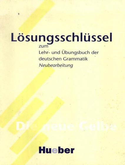 Imagem de Livro - Lehr und ubungsbuch der deutschen grammatik, neu los.