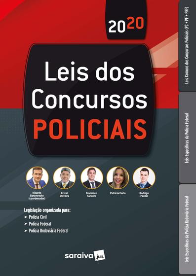 Imagem de Livro - Lei dos concursos policiais