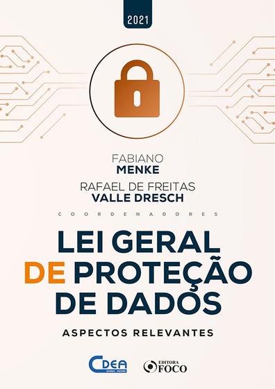 Imagem de Livro - LEI GERAL DE PROTEÇÃO DE DADOS - ASPECTOS RELEVANTES - 1ª ED - 2021