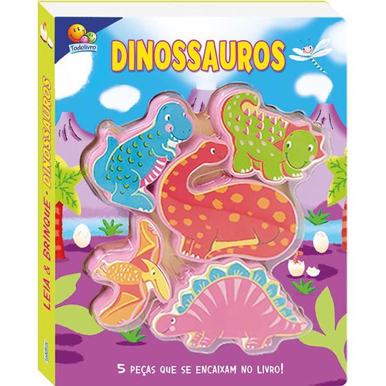 Imagem de Livro - Leia e Brinque: Dinossauros