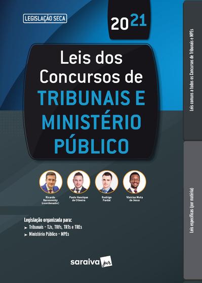Livro - Leis dos concursos de tribunais e Ministério Público Menor preço em Livro - Leis dos concursos de tribunais e Ministério Público