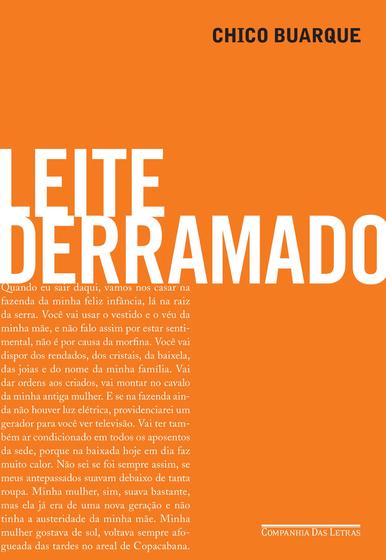 Imagem de Livro - Leite derramado