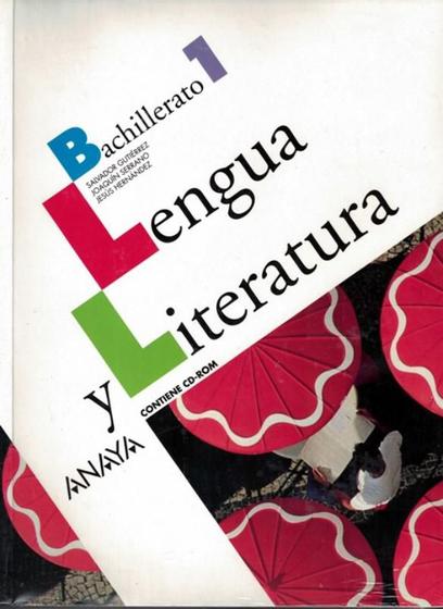 Imagem de Livro - Lengua Castellana y literatura 1º de bachillerato + CD-rom