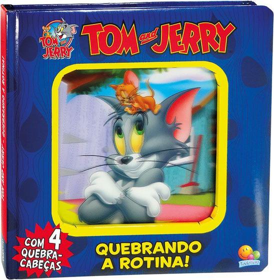 Imagem de Livro - Lenticular 3D licenciados: Tom and Jerry - quebrando a rotina