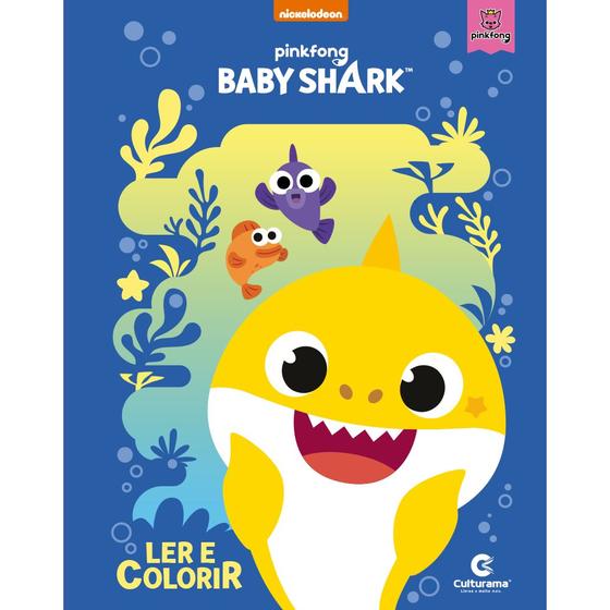 Imagem de Livro - Ler e Colorir Baby Shark