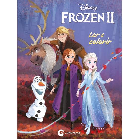 Imagem de Livro - Ler e Colorir Frozen 2