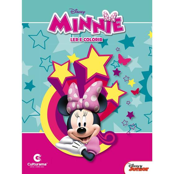 Imagem de Livro - Ler e Colorir Minnie