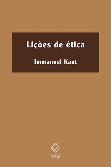 Imagem de Livro - Lições de ética