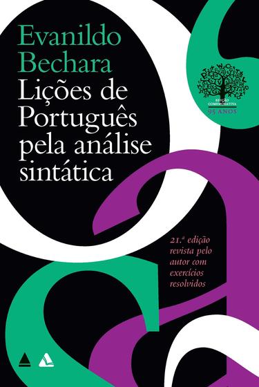 Imagem de Livro - Lições de português pela análise sintática