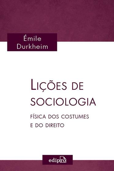 Imagem de Livro - Lições de Sociologia