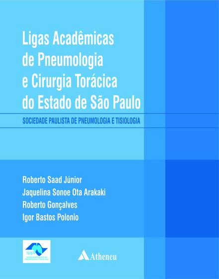 Imagem de Livro - Ligas acadêmicas de pneumologia e cirurgia torácica do estado de São Paulo