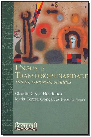 Imagem de Livro - Língua e transdisciplinaridade