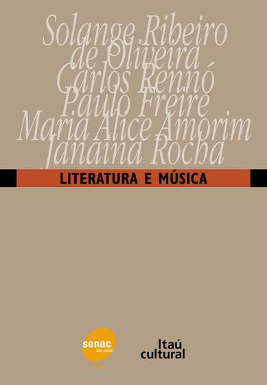 Imagem de Livro - Literatura e música