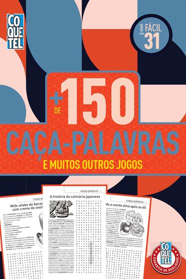 Imagem de Livro - Livro Coquetel Mais de 150 Caça-Palavras 31