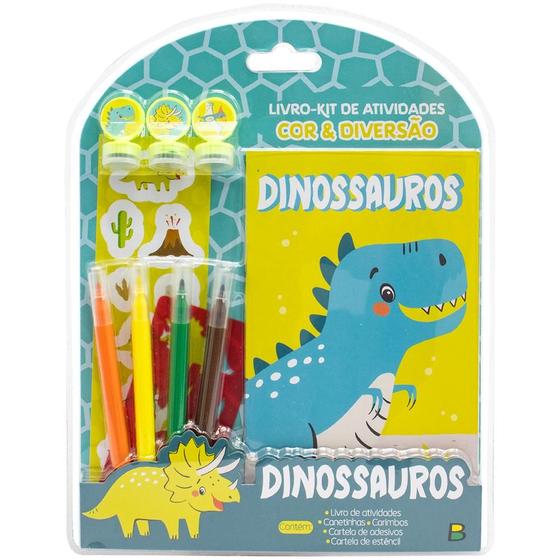 Imagem de Livro - Livro-kit de Atividades: Dinossauros