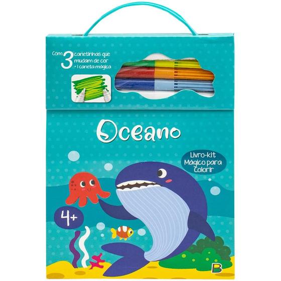 Imagem de Livro - Livro Mágico para Colorir: Oceano